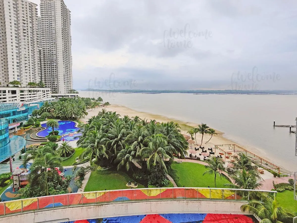 Apartmán Royal Strand, Country Garden Danga Bay Homestay By Welcome Home Johor Bahru